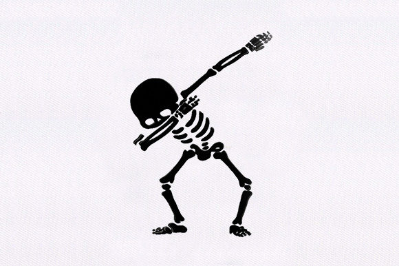 A Seasonally Sharp Skelebration: Reviewing the Skeleton Dab Style