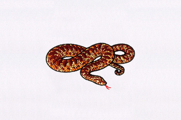 Corn Snake Embroidery Design Review for Real Projects
