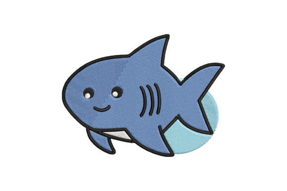 Cute Baby Animal Shark Cartoon: Holiday Embroidery Review