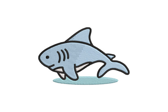 Cute Baby Animal Shark Embroidery Review for Small Shops