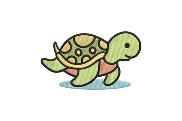 Cute Baby Animal Turtle: A Designer’s Embroidery Review