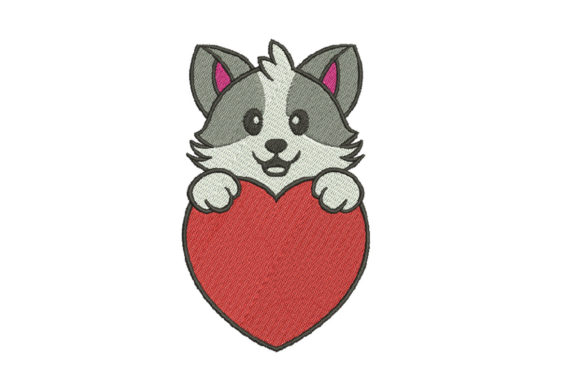 Cute Cat Heart Embroidery: A Seller's Review