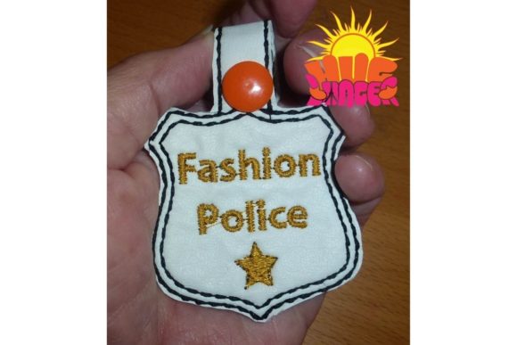 Fashion Police Embroidery Design: A Small Business Merch Review