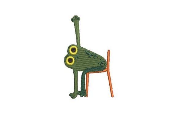 Frog Doing Chair Yoga Embroidery Design: A Practical Review