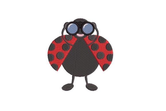 Ladybug Holding Binoculars Design Review