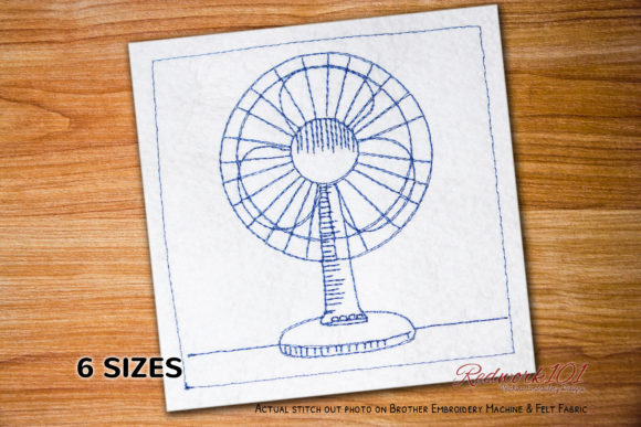 Reviewing Electric Table Fan Redwork for Holiday Gifts