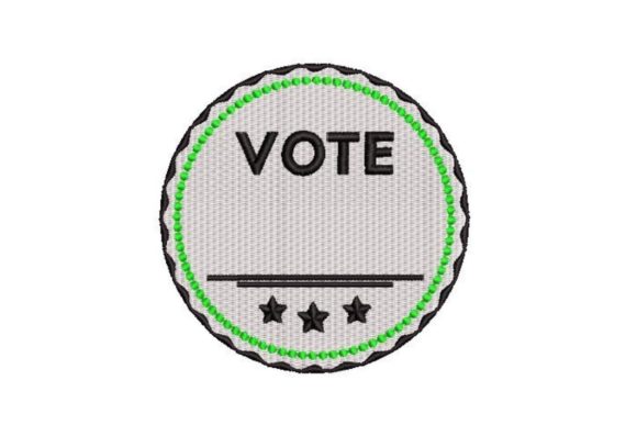 Vote Sticker Embroidery: Bold Craft Fair Winner or Niche Pass?